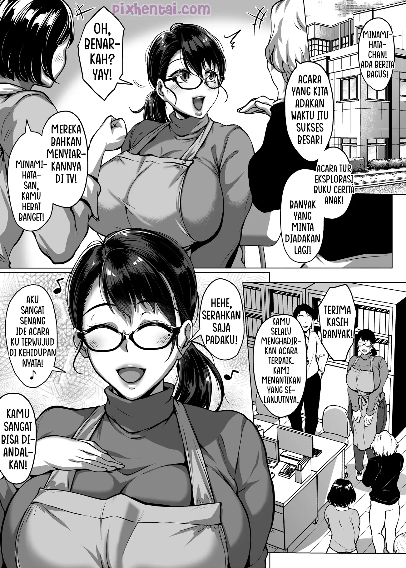 Komik hentai xxx manga sex bokep Lewd Librarian Pussy for Loan 31